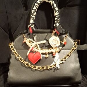 Tote Bag With Charms